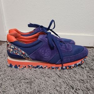 Tory Burch Sawtooth Logo Festival Sneakers 8